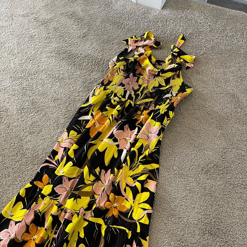 Who what wear summer floral midi dress